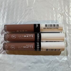 COVERGIRL Outlast UltiMatte Lipstick Trio - Brown and White